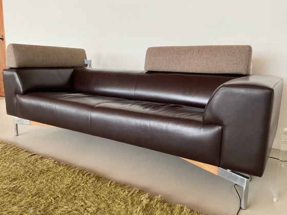 Image 1 of Leolux 3-Sitzer-Sofa Howlo mit drehbaren Rückenlehnen