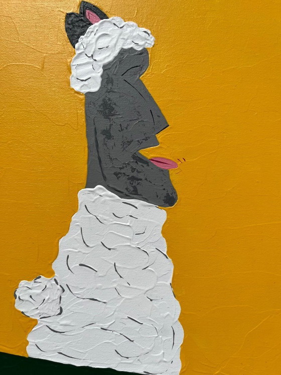 Image 1 of Acrylic on canvas board.  Format 24x30cm.