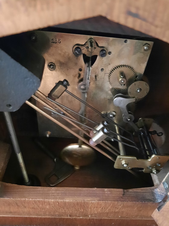 Vintage Junghans Klok – Klokken, Wood, Chrome (photo 13 of 15)