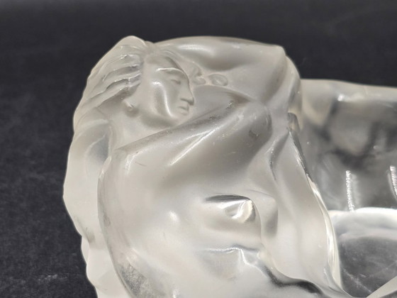 Image 1 of Vide-Poche, cristal Art Nouveau/Jugendstil, La Belle au Bois Dormant