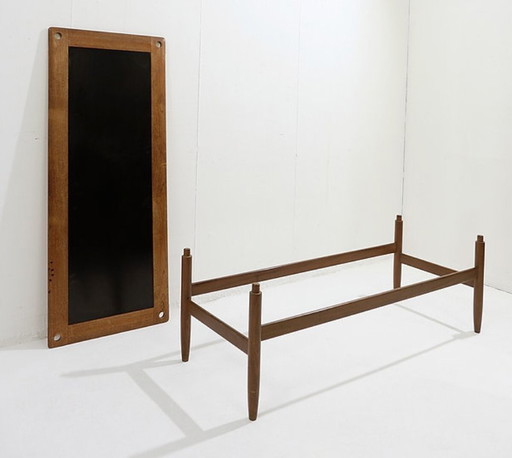 Table basse Louis van Teeffelen à plateau réversible - Pays-Bas - Années 1960