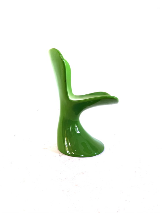 Poltrona scultorea vintage in stile Space Age, anni '80 – Poltrone, Fiberglass, Plastic (photo 2 of 8)