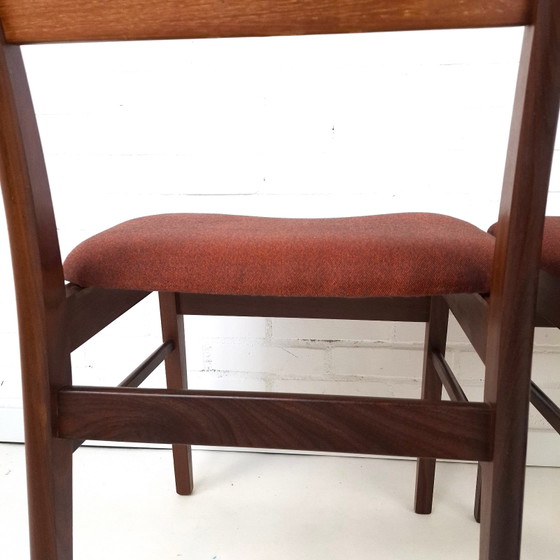 Image 1 of Lot de 6 chaises de salle à manger vintage, design danois des années 1970