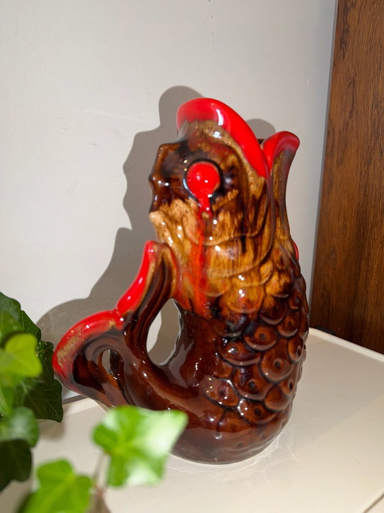 Carafe poisson en céramique Mid Century – Vaisselle (photo 2 of 5)