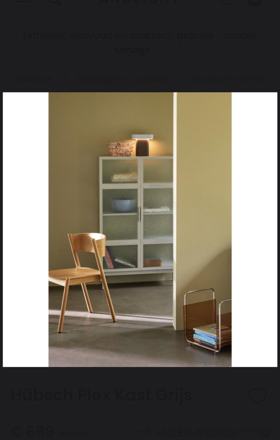 Image 1 of Glazen kast