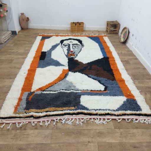 Une touche de l’âme de l’Atlas un tapis impossible à reproduire 