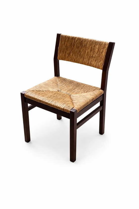 Image 1 of Beautiful Vintage Set: Cees Braakman for Pastoe (Large table + 5 Chairs)