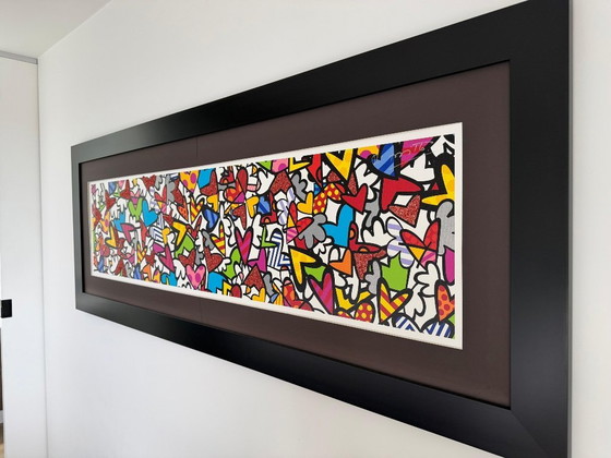 Image 1 of „Alive“ Romero Britto: Druck auf Leinwand