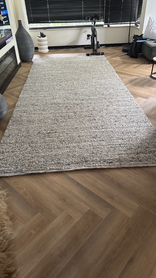 Perletta Pebbles 332 vloerkleed 200x450 cm wol