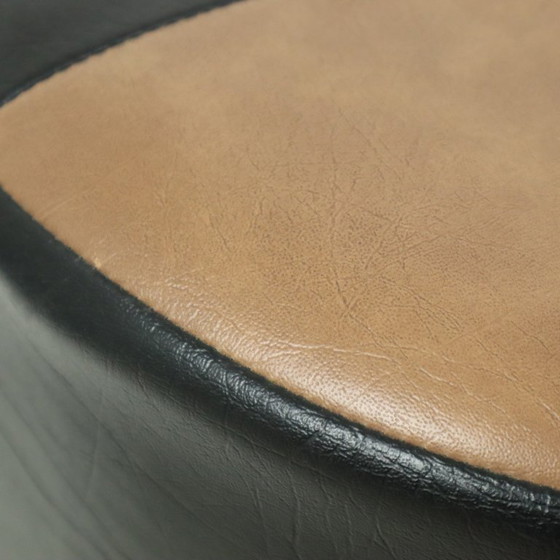 Image 1 of Pouf Skai marrone vintage