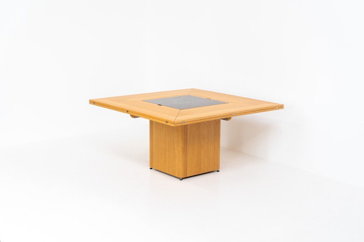 Table à manger « Cirkante » de Bob & Dries Vanden Berghe pour Vanden Berghe Pauvers (Belgique, années 1970).