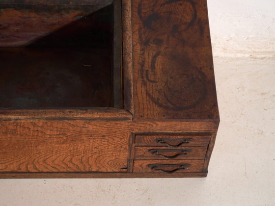 Antique Japanese wooden box hibachi – Japan, circa 1920 – Decorative Objects, Iron, Copper (photo 33 of 40)