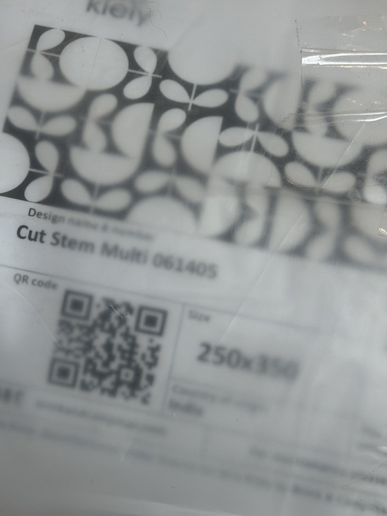 Image 1 of Tapis Brink and Campman Orla Kiely Cut Multi Stem NEUF