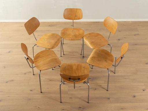  Egon Eiermann, Modell Se 68, Chaises de salle à manger