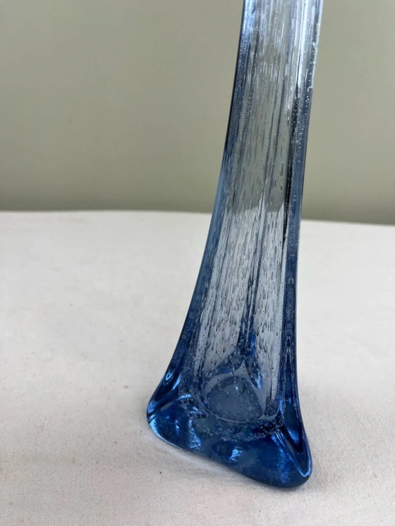 Blue bubble soliflore – Vases, Crystal, Glass (photo 2 of 8)