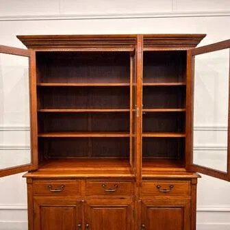 Bibliothèque-buffet classique anglaise Eichholtz, Bois, Marron (photo 14 sur 19)