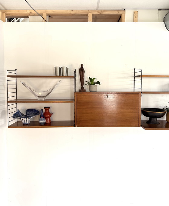 Image 1 of Vintage XXL modular wall system, Nisse Strinning '60