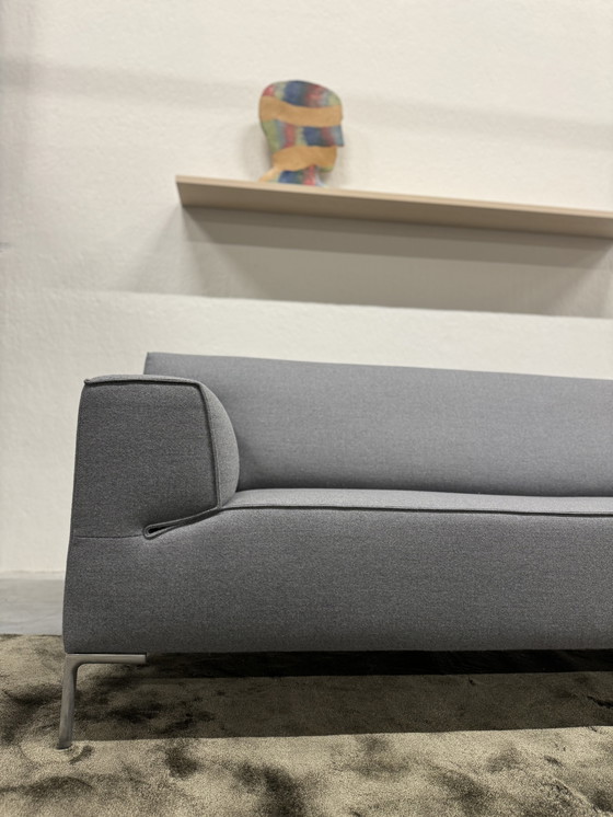 Image 1 of Design On Stock Bloq Bench 2.5 Seater Plough Wool