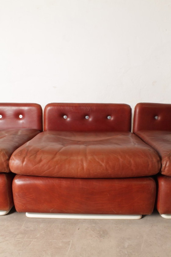 Image 1 of Canapé vintage modulable Kiitos design Ammannati & Vitelli pour Rossi di Albizzate, 1970