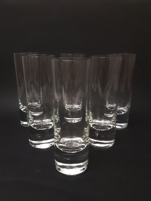 6 bicchieri di cristallo / Moser / Carlsbad