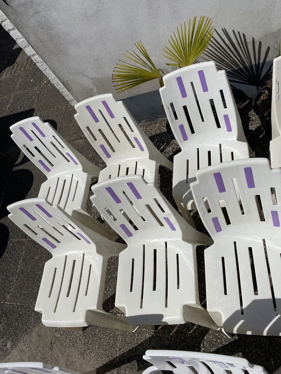 Image 1 of 9 sedie Pierre Paulin Mambo e Samba Henry Massonnet