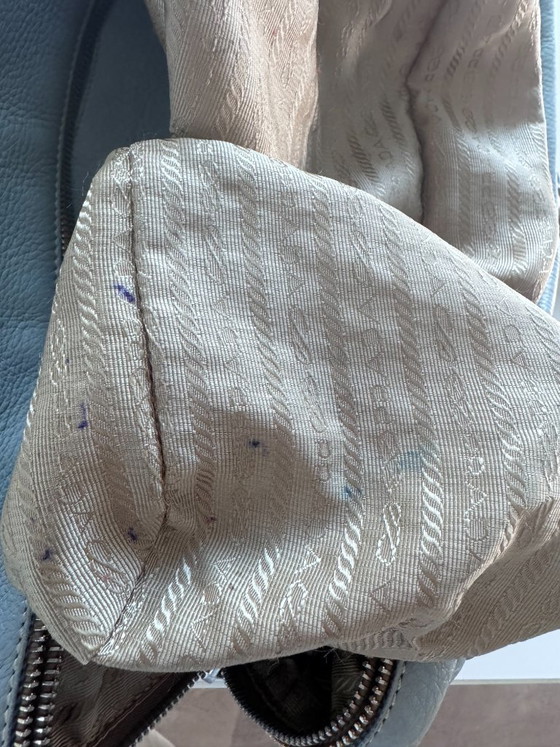 Image 1 of Sac à main PRADA en cuir de veau avec certificat