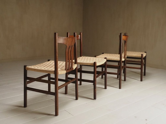 Image 1 of ensemble de chaises danoises