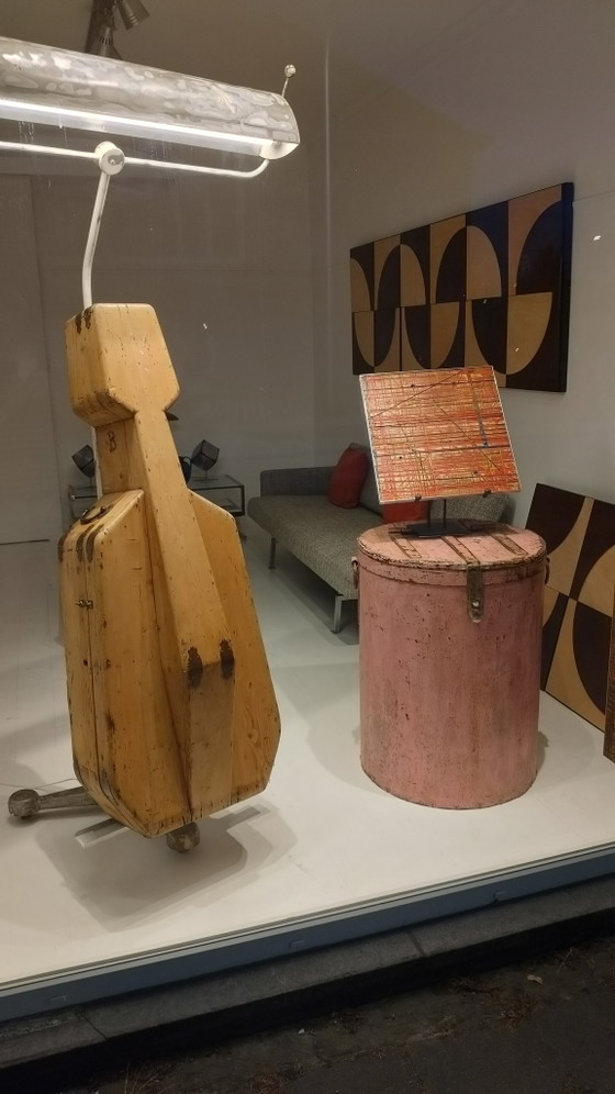 Ein hölzerner Cellokasten aus dem 19. Jahrhundert. – Dekorative Objekte, Wood (photo 9 of 9)