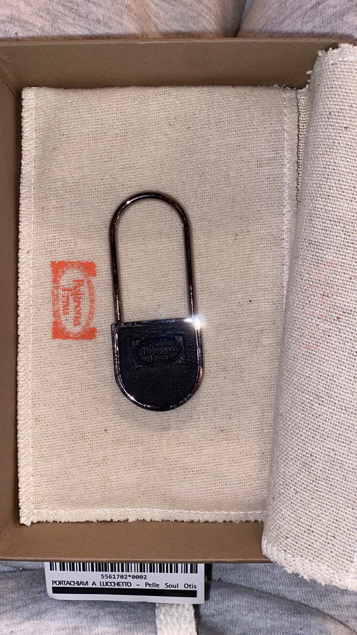 Poltrona Frau Hangslot Sleutelhanger