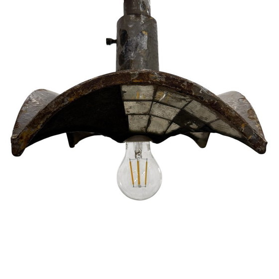 Image 1 of Suspension industrielle vintage n° 1 par Esla avec miroirs