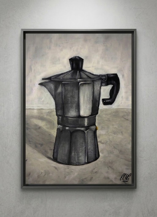 Coffee Maker – schilderijen tekeningen, Canvas