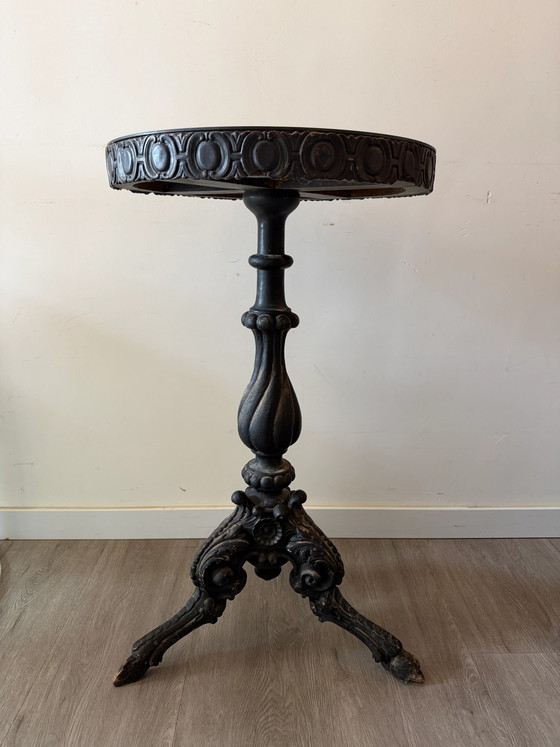 Tavolino nero in legno – Tavolini, Wood, Vintage (photo 8 of 9)