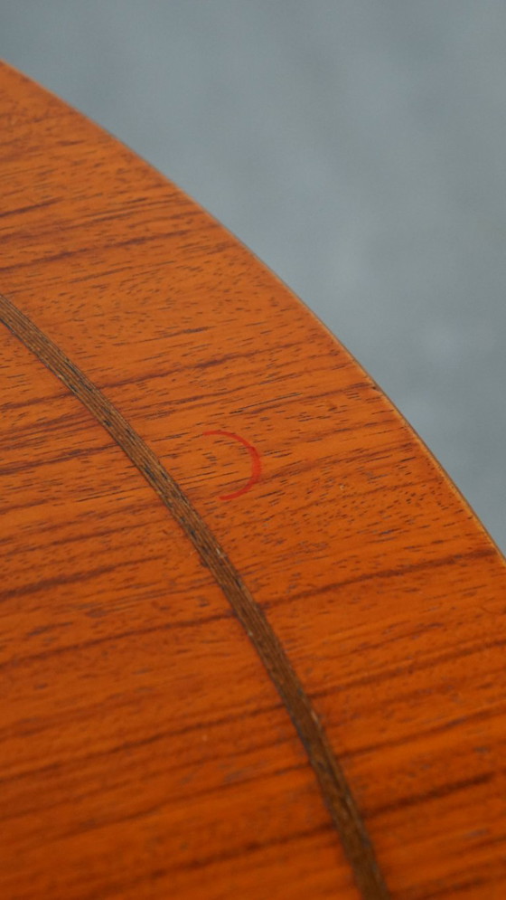 Image 1 of Mesa auxiliar/de centro redonda de diseño Art Déco Schuitema de la serie Decoforma