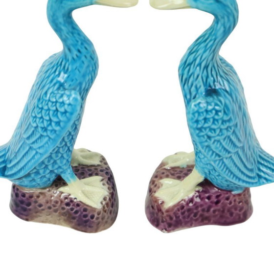 Image 1 of Koppel Chinese Eenden Porselein