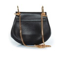 Chloe, schwarze Leder-Tasche