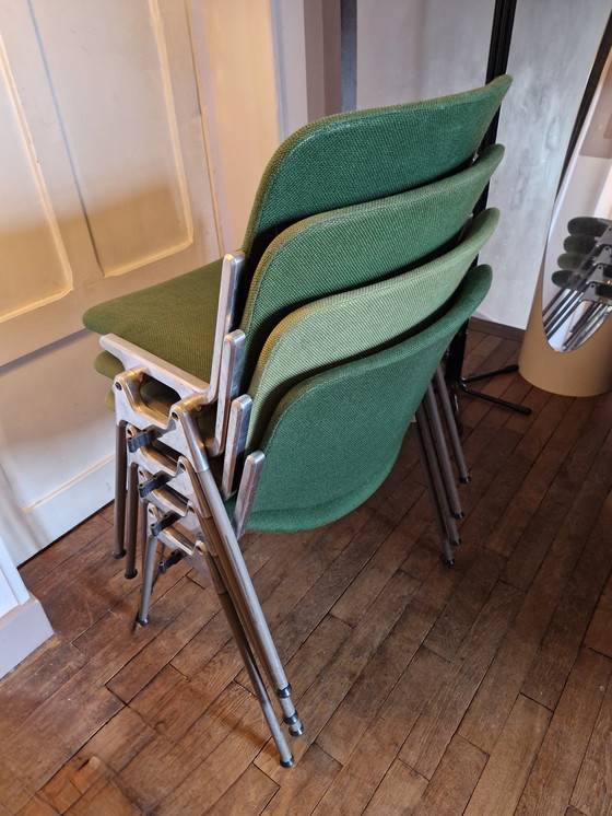 Image 1 of 💚 Paire de Chaises DSC 106 Giancarlo Piretti / Anonima Castelli, 1965, 70 Estampillées
