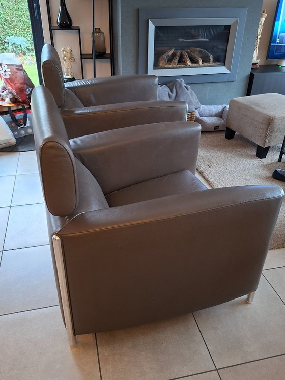 Image 1 of 2x Leolux Goncharov Sessel