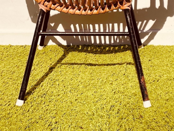 Image 1 of Paar van rotan Noordwolde lounge fauteuils ~ Vintage 60s