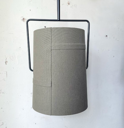 Lampada a sospensione Foscarini Diesel Fork – L - Verde grigiastro