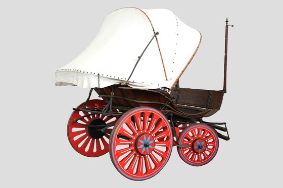 Image 1 of Raro carro “Dottorina” de 1870: un antiguo carro italiano con un encanto atemporal