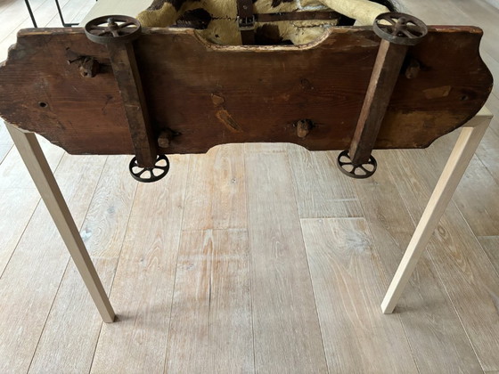 Antiek speelgoedpaard op wielen (Engeland, ca. 1880) – Decoratieve objecten, Wood (photo 9 of 10)