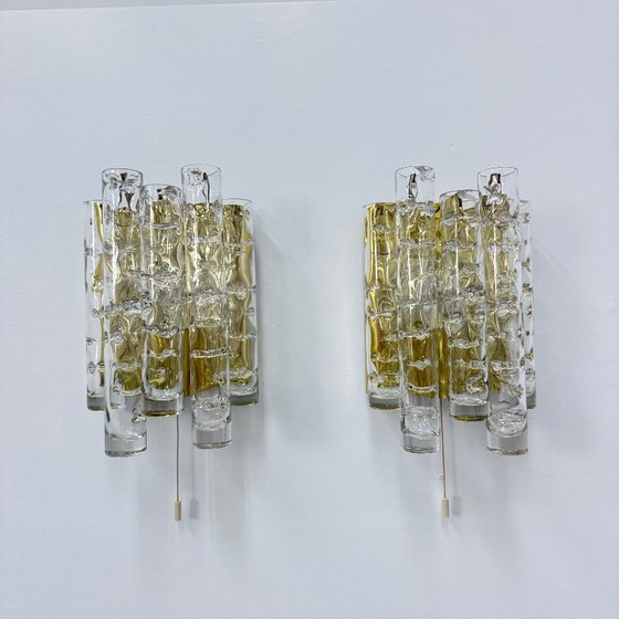 Image 1 of Paire d'appliques Doria Leuchten, 1970