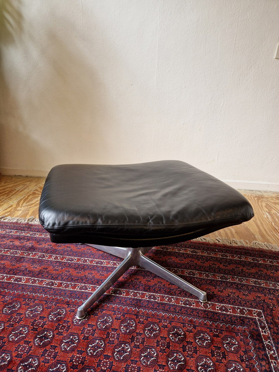 Image 1 of Strässle King Chair & King Pouf - 1960s