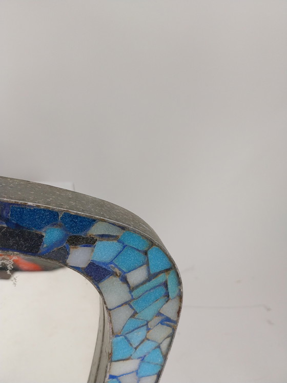 Image 1 of 1 x 1960's mozaïek wall mirror in organic form