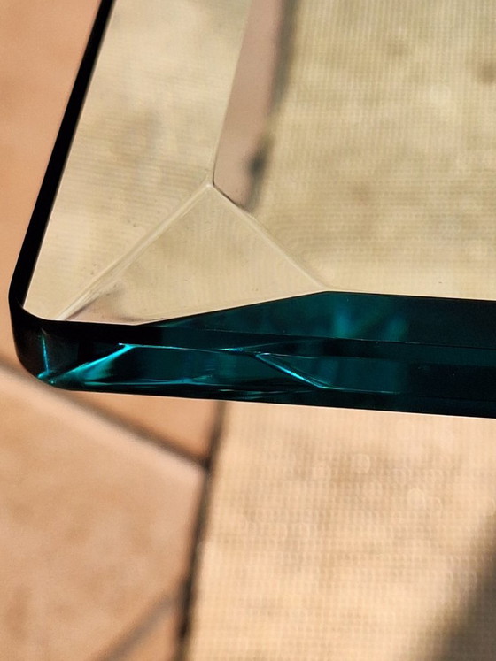 Rare Table Basse "Supercalif" de Luigi Massoni pour Gallotti & Radice – Années 80/90 (Sur Mesure) (photo 4 of 8)