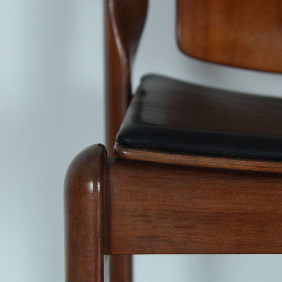 Image 1 of 6 chaises empilables modèle 122 par Vico Magistretti pour Cassina, Italie, années 1960