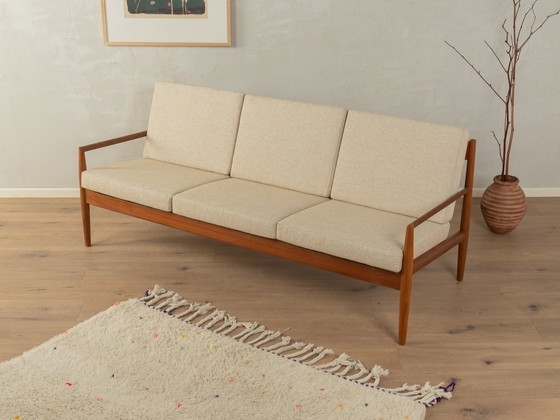 Image 1 of 60s Three-Seater Sofa by Grete Jalk