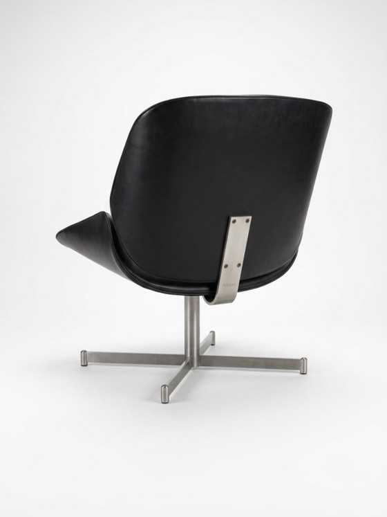 Mid Century Artifort Geoffrey Harcourt lounge stoel 'Exquis' , zwart, jaren 1960 Nederlands ontwerp (photo 3 of 5)