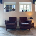 2 Baxter fauteuils
