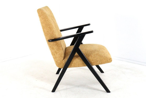 Image 1 of Fauteuil 'De Lier' Vintage Nieuw Gestoffeerd